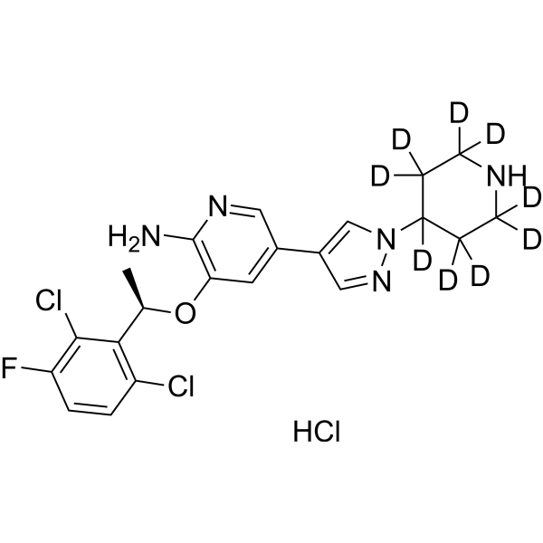 Crizotinib-d9 hydrochloride